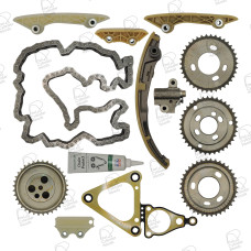 Timing Chain Kit - Ford H9FA / D4FA / D0FA / FXFA - With Sprockets - INA